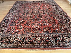 6266  Handgeknüpfter Blumen US Sarough  330x250cm Orientteppich Carpet Tapetto - Bild 1 von 20