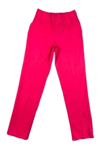 Isaac Mizrahi Live!Tall 24/7 Women's Coral Stretch Ankle-Length Trouser Pants 8T - Picture 1 of 10