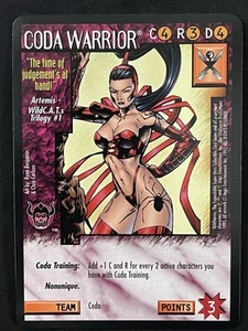 Wildstorms CCG Limited 1st Ed. Coda Warrior Wild C.A.T.s (Image, 1995) - Picture 1 of 2