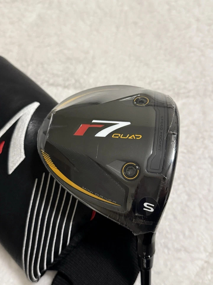 TaylorMade R7 Quad Mini 13,5 grados Fujikura Speeder rígido flexible diestro en plástico Foto 1 de 4