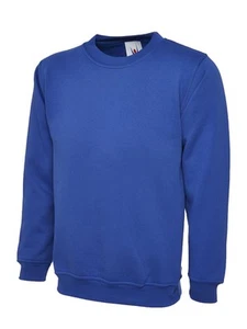Uneek - Sweatshirt/Jumper Uniseks Olimpik - 50% Poliester 50% Kapas - Royal - 2 - Picture 1 of 1