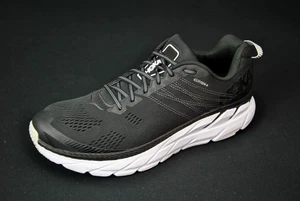 Hoka One M Clifton 6 Men 12 Black White 10825SSB2C - Picture 1 of 7