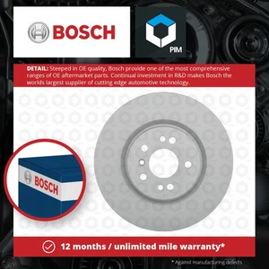 2x Brake Discs Pair Vented fits MERCEDES ML350 W164 3.0D Front 09 to 11 330mm - Picture 1 of 6