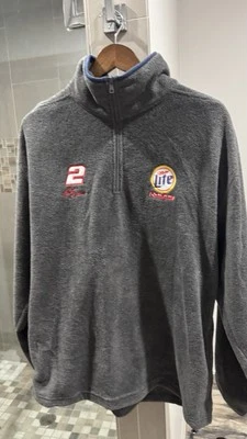 NASCAR Rusty Wallace number 2,Miller lite racing sweatshirt, size medium, beer  - Image 1 of 4