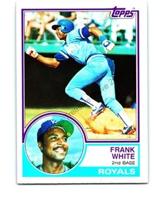 Frank White #525 Kansas City Royals 1983 Topps Excellent - Picture 1 of 2