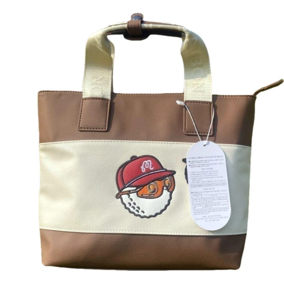 Malbon Golf Blaze Classic Tote Bag Cart Bag 2 Colors ( Green / Brown ) - Imagem 1 de 1