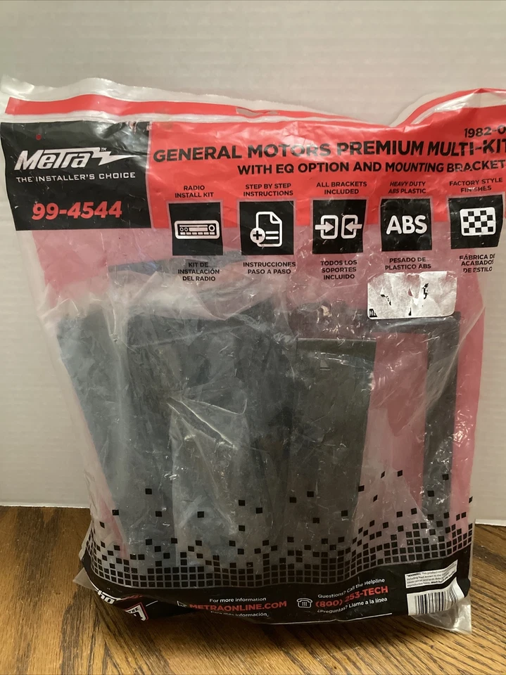 Kit de instalación de tablero multi-kit premium Metra 99-4544 1982-2004 vehículos GM NUEVO  Foto 1 de 4