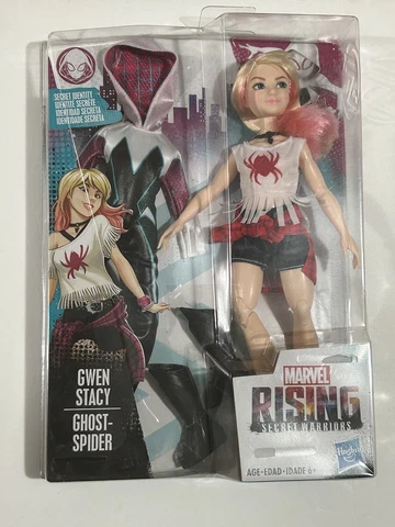 Marvel Rising Secret Identity Warriors Gwen Stacy Ghost-Spider Doll Woman Cover
