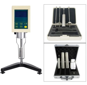 Medidor de viscosidad de laboratorio viscosímetro giratorio fluidímetro con adaptador de rotor 0# 0,1 mPa - Imagen 1 de 19