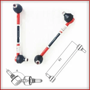 Kit Biellette REGOLABILE Barra Torsione Anteriore AUDI A3 8P TT 8J VW GOLF 5 6 7 - Afbeelding 1 van 3