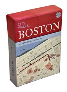 City Walks: Boston: 50 Adventures on Foot Cards for Tourists - Picture 1 of 8