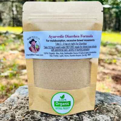 HERB MAN TEAS Chronic Diarrhea Formula -Very effective for excessive loose bowel movements #20