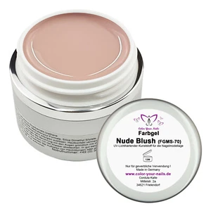 Premiun Nude Farbgele Nude Blush (FGMS-70) deckend, kein Aufrühren - Bild 1 von 1