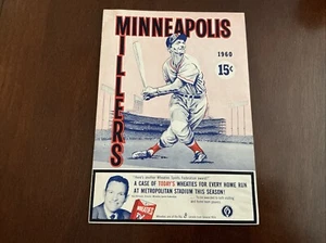 1960 Minneapolis Millers vs. Louisville Program Jim Kaat Carl Yastrzemski - Picture 1 of 3