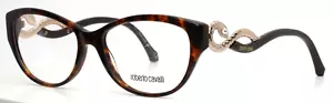 ROBERTO CAVALLI Prijipati 938 052 Tortoise Womens Cat Eye Eyeglasses 54-16-140 - Picture 1 of 15