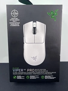 RAZER VIPER V3 PRO Lightweight Wireless Optical Gaming Mouse WHITE EDITION - Photo 1/4