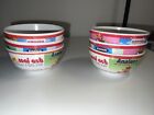 Lot Of 6 Vintage Hitaco Melamine Rice Bowls - 4.5 Inches