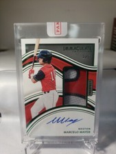 2023 PANINI IMMACULATE COLLECTION EMERALD PROS. PATCH AUTO SSP MARCELO MAYER 2/5
