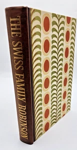 The Swiss Family Robinson Johann Wyss Heritage Press 1963 Slipcase HC Sandglass - Imagen 1 de 10