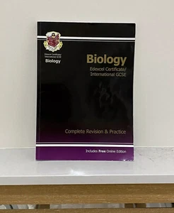 EDEXCEL INTERNTIONAL GCSE BIOLOGY BN REVISON&PRAC CGP CERTIFICAT COMP VGC RRP£14 - Picture 1 of 18