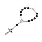 Black Beads Bracelet for Woman Festival Religious Symbolic Jewelry