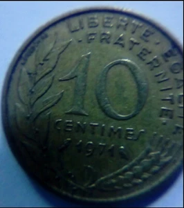 Münzen Frankreich 10 Centimes - Bild 1 von 2