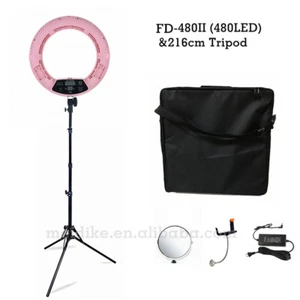 96W 480 LEDs FD-480II 5500K dimmbar LED Ring Licht Kit Schönheit Lampe für Youtube - Bild 1 von 10