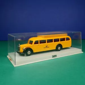 BREKINA 5000 MERCEDES BENZ COACH YELLOW & BLACK 1ST TYPE - BOXED - Picture 1 of 6