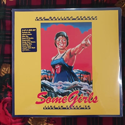 The Rolling Stones Some Girls Live In Texas 78 Vinyl 2 LP & DVD Brand New Sealed - Image 1 of 2