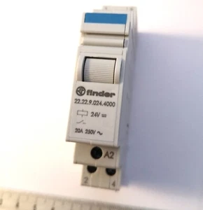 Finder 22.22.9.024.4000 Double phase switch 2 NO (DPST-NO) Monostabil - Picture 1 of 5