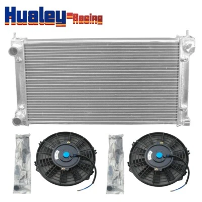 Radiador + VENTILADOR para VW Golf GTI MK1/2 1980-1991 Scirocco Jetta Rabbit Caddy 1.8 8V Foto 1 de 4