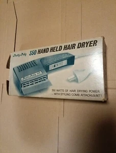 Vintage Pretty Polly Air Styler Hair Blow Dryer With Original Bix - Picture 1 of 3
