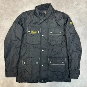 Belstaff Trialmaster Jacke Damen Large Gold Label gefüttert Military Coat, schwarz - Bild 1 von 12