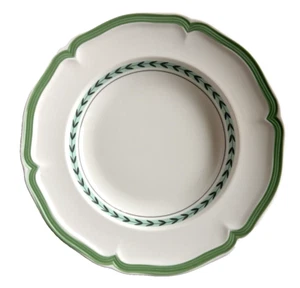 VILLEROY & BOCH FRANZÖSISCHER GARTEN GRÜNE LINIE UMRANDET SUPPENSCHÜSSEL 9" Neu mit Etikett - Bild 1 von 4