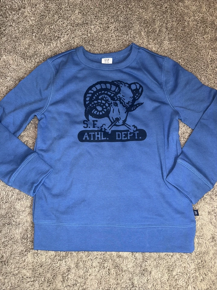 Gap Kids Blue Small Pull Over Sweatshirt
