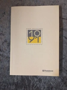 Briefmarkenauswahl deutsche Bundespost 1991, mit Ersatzmarkenheft, postfrisch - Bild 1 von 4