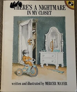 There's A Nightmare In My Closet Mercer Mayer 1976 First Pied Piper Druck PB - Bild 1 von 4