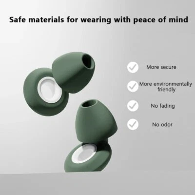 Loop Shaped Earplugs Ear Escape for Sleep Noise Cancelling Comfort Swim Travel