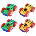 4 Pcs Car Winding Plastic Child Mini Toys Bulk Wind-up Kids