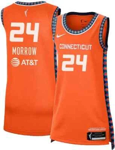 Connecticut Sun Aneesah Morrow Nike Unisex 2025 WNBA Jersey Explorer Edition - Picture 1 of 3