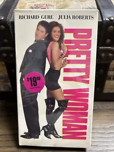 Hübsche Frau VHS VERSIEGELT BVHV Briefmarke Prüfstein Richard Gere Julia Roberts - Bild 1 von 9