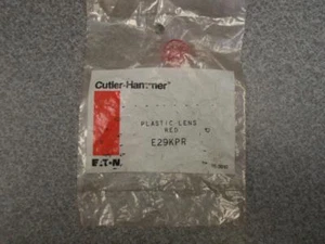 Cutler-Martello lente in plastica rossa E29KPR *NUOVO IN CONFEZIONE* - Foto 1 di 1