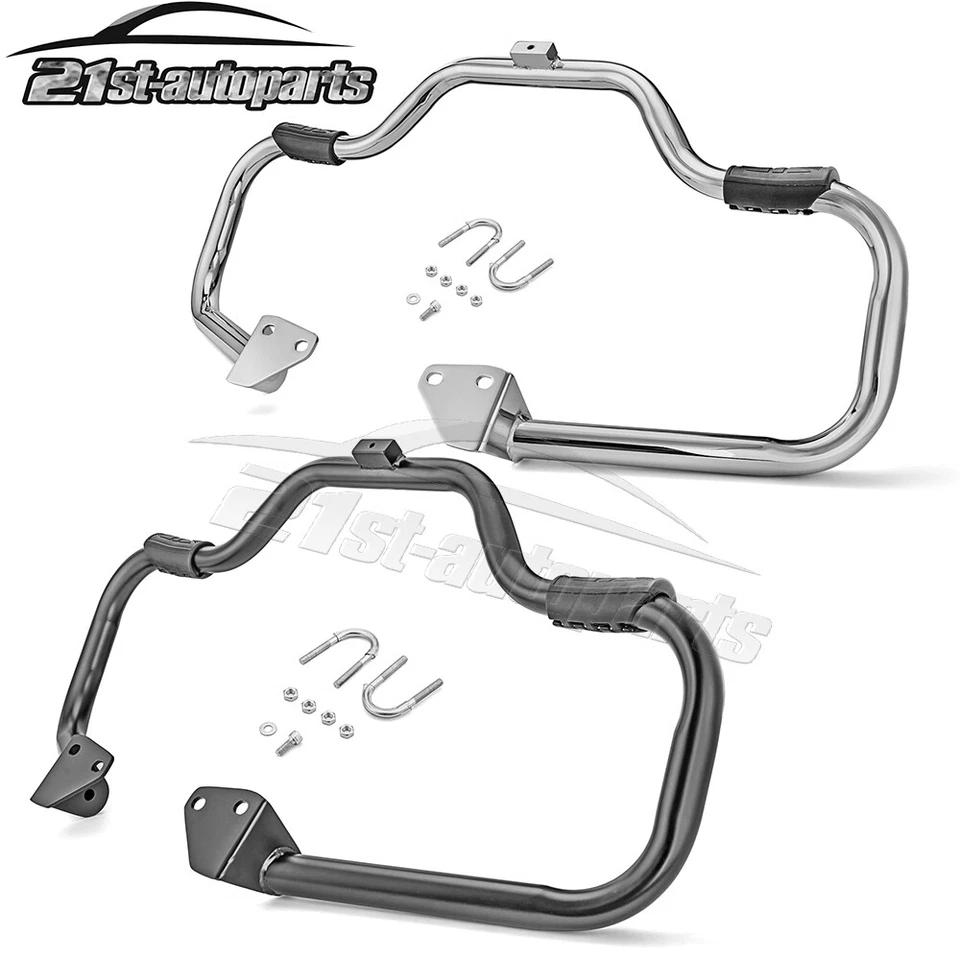 Barra de choque de protección de motor de carretera bigote delantero para Harley 06-17 Dyna Fat Bob FXDF Foto 1 de 1