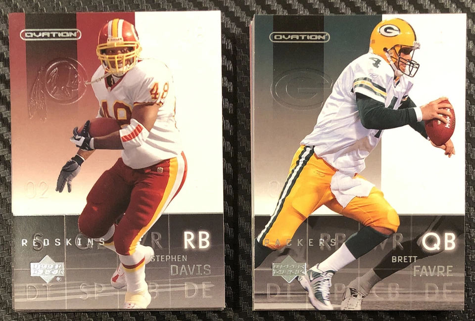 2002 Upper Deck Ovation Football Cards Lot You Pick - Image 1 of 2