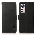 Magnetic Real Leather Wallet Flip Case Cover Stand f Xiaomi 12/ 13 Ultra/ 14 Pro