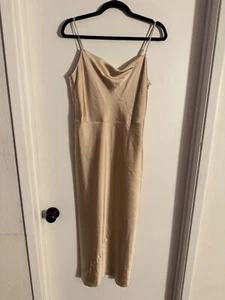 Damen-Schlupfkleid "Vince" champange neu mit Etikett. Größe 4 Reg. 396 $ - Bild 1 von 2