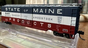 Atlas N Scale RTR #38901 50’ Single Door Box Car Bangor & Aroostook 10362 NIB NY - Picture 1 of 8