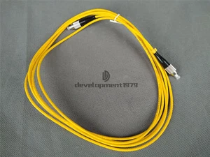 1PCS 3M Fiber Optic Single-Mode Simplex Patch Cable Cord FC-FC FC To FC - Picture 1 of 3