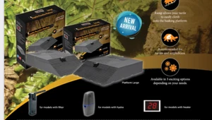 REPTILEPRO REPTILE PARADISE PLATFORM/FILTER for TURTLES TERRAPIN & AMPHIBIANS - Picture 1 of 1