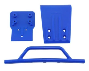 RPM Bumper vorne und Skid Platte blau für Slash 4x4 RPM-80025 Slash 4x4, Slash   - Picture 1 of 1